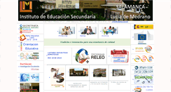 Desktop Screenshot of luciademedrano.es